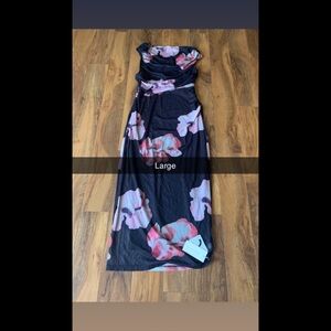 Floral Maxi Dress - Large